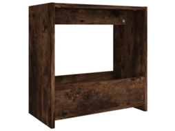 Side Table, Side Tables Vidaxl Marrom Madeira Processada (n/a)