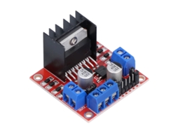 Placa Driver De Motor Laxiscreed Com Circuito H-bridge Para Controlo Dual De Canais