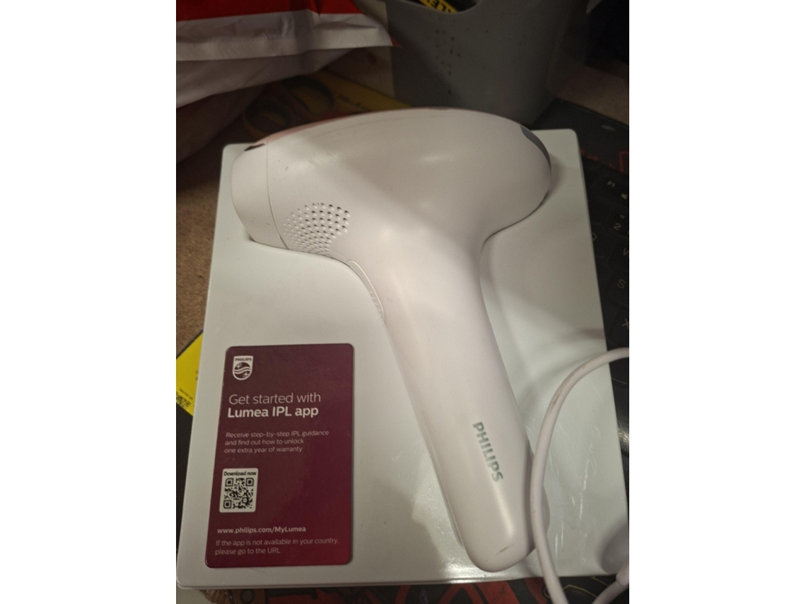 Depiladora Luz Pulsada PHILIPS BRI920/00 (Outlet Grade B - IPL - Multi-zonas - Corrente)