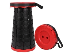 Banqueta de quatro pernas AQUAFORGE, portátil, antiderrapante, 200kg, para camping, pesca