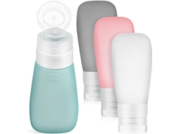 Garrafas De Água De Silicone Flexíveis E Recarregáveis Com Vedação À Prova De Vazamentos E Características Ideais Para Viagens.