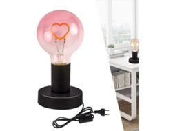 Soquete E27 para abajur com interruptor de cabo, iluminação de mesa vintage, iluminação de cabeça industrial.