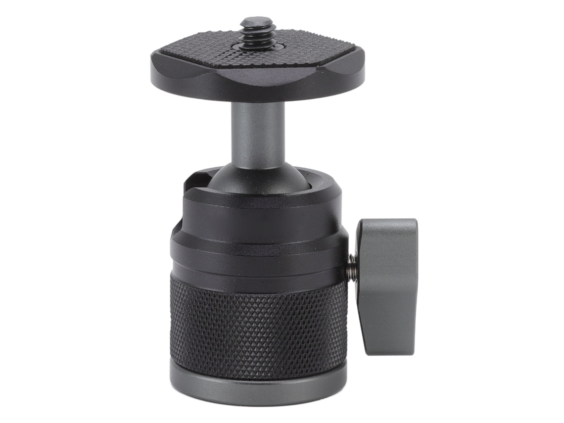 Mini Adaptador de Rosca 1/4'' com Rotação 360° em Liga de Alumínio CHABERLU