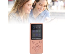 Reprodutor de MP3/MP4 de 64 GB com Bluetooth, tela LCD de 1,8 polegadas, 64 GB de armazenamento, entrada para fones de ouvido e som HiFi.