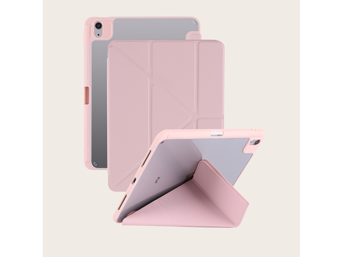 Capa Protetora Tripla Em Acrílico, De Alta Permeabilidade E Resistente A Dobras, Adequada Para Ipad 10,2 Polegadas (2019/2020/2021 Tuotuo