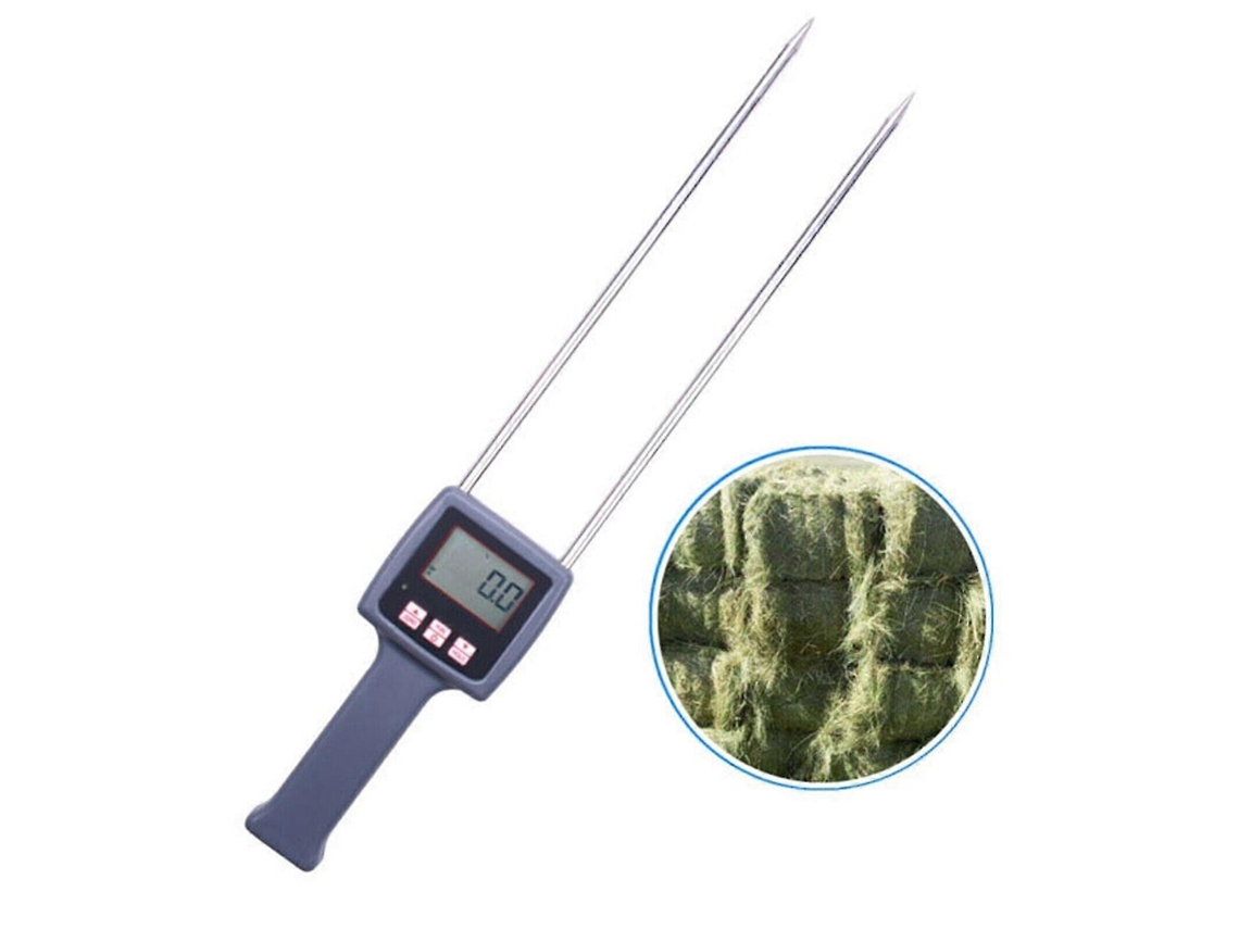 Medidor De Umidade Tk100 0-80% Para Feno, Forragem E Grama, Teste De Fibra (novo)