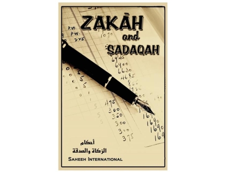 Livro Zakah And Sadaqah De Saheeh International (inglês)