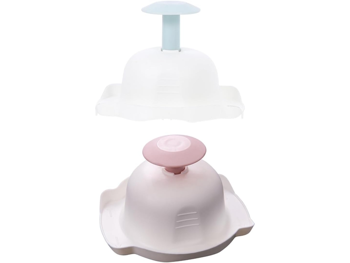 Suporte para Ralador com Proteção Contra Cortes, 2 Peças. Plástico Resistente Ao Desgaste. Fácil de CHABERLU