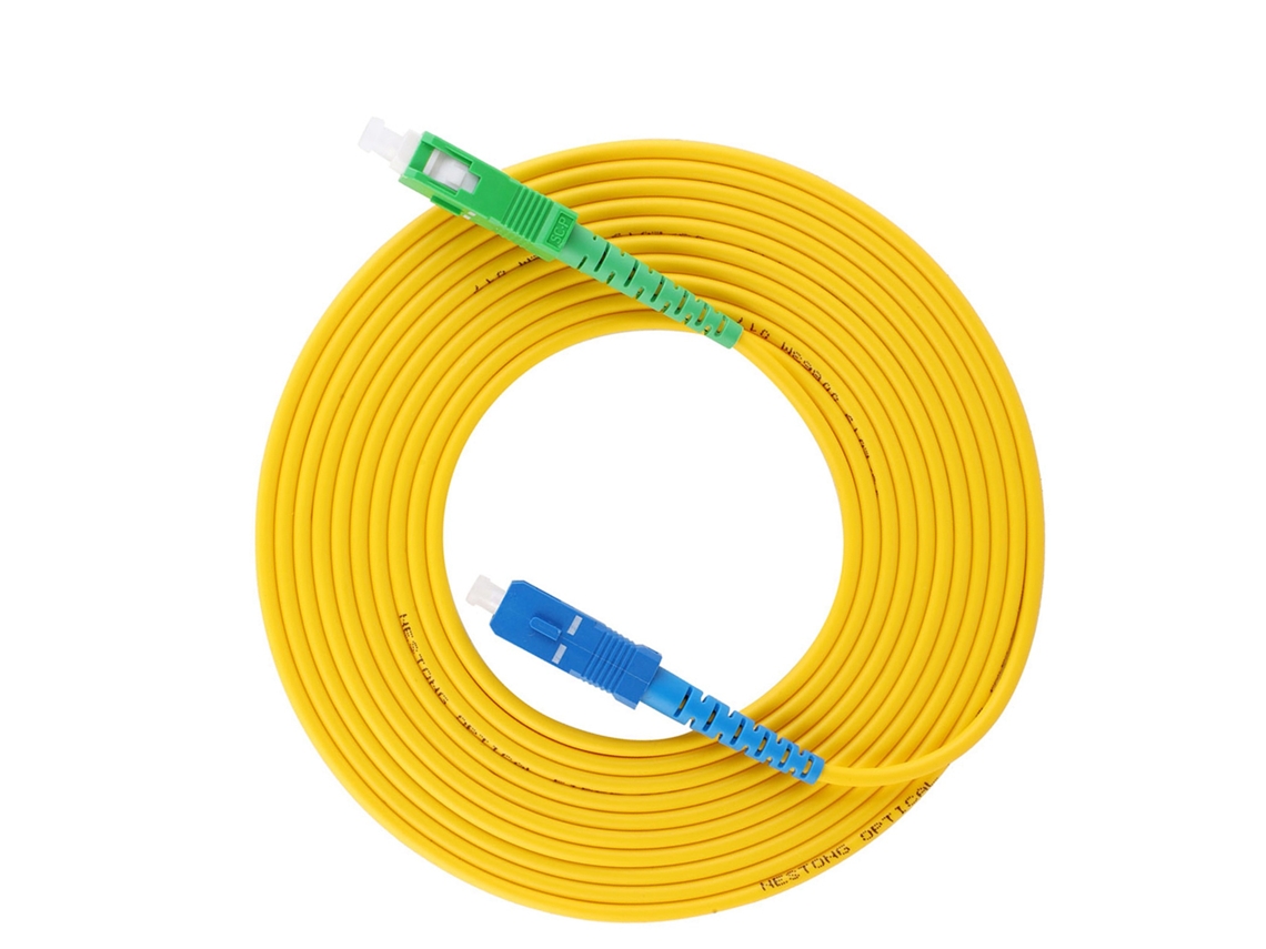 Cabo De Fibra Ótica Laxiscreed 20m Single-mode Para Ligações De Alta Velocidade