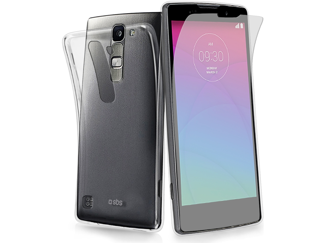 Capa Aero p/ LG Spirit SBS Transparente + LCD