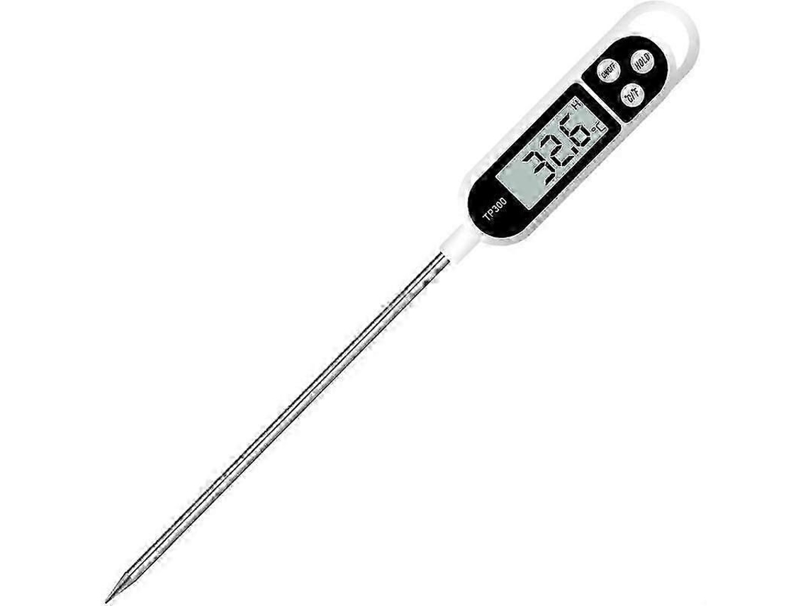 Termômetro Digital de Cozinha, Doméstico, Forno, Culinário, Sonda Longa, Pro Teção Contra Corrosão, Alternânci GOKOCO