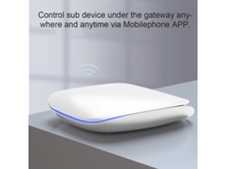 Laxiscreed Tuya Zigbee Bt Gateway Hub Com Controlo Remoto Por App Compatível Com Dispositivos Amazon Smart Home