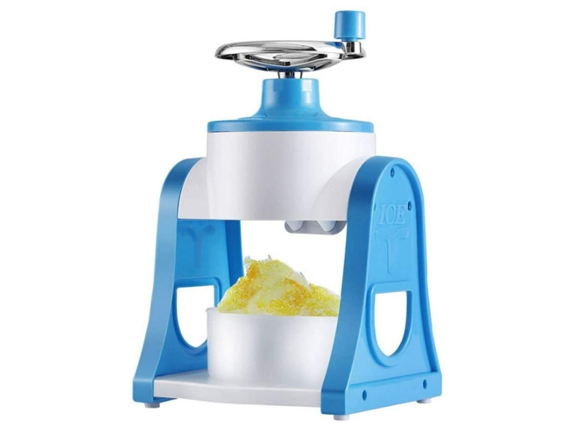 Máquina De Gelo Raspado Com Manivela, Raspadinha Cone Neve Para Coquetéis Congelados Margarita