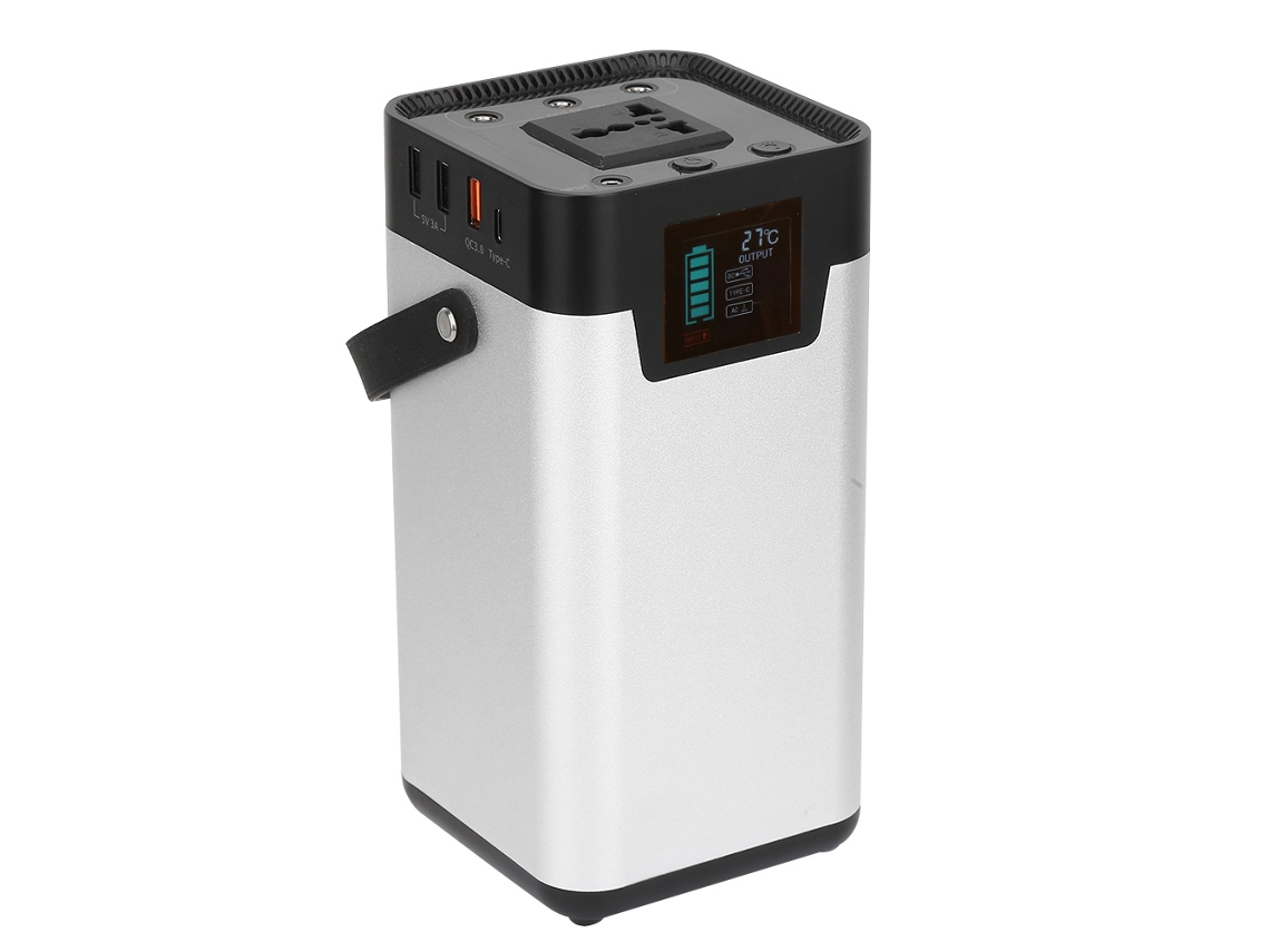 Laxiscreed Gerador Solar Portátil De 200w Para Energia De Emergência E Acampamento