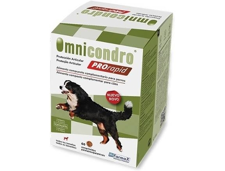 Complemento Alimentar para Cães  Omnicondro ProRapid (60 Cápsulas)