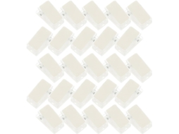 Holibanna 35-light Transparent Clips and Holders for Identification Cards with Mola, Plastic and Ferro Feitos