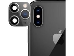 Película de Vidro Temperado iPhone 11 Pro, Pro Max AVIZAR 9H Preto