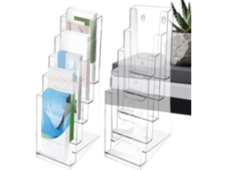 Porta Folhetos | Organizador De Parede 2 Peças | Porta Folhetos | Suporte Para Cartões Postais, Do Vayotoy