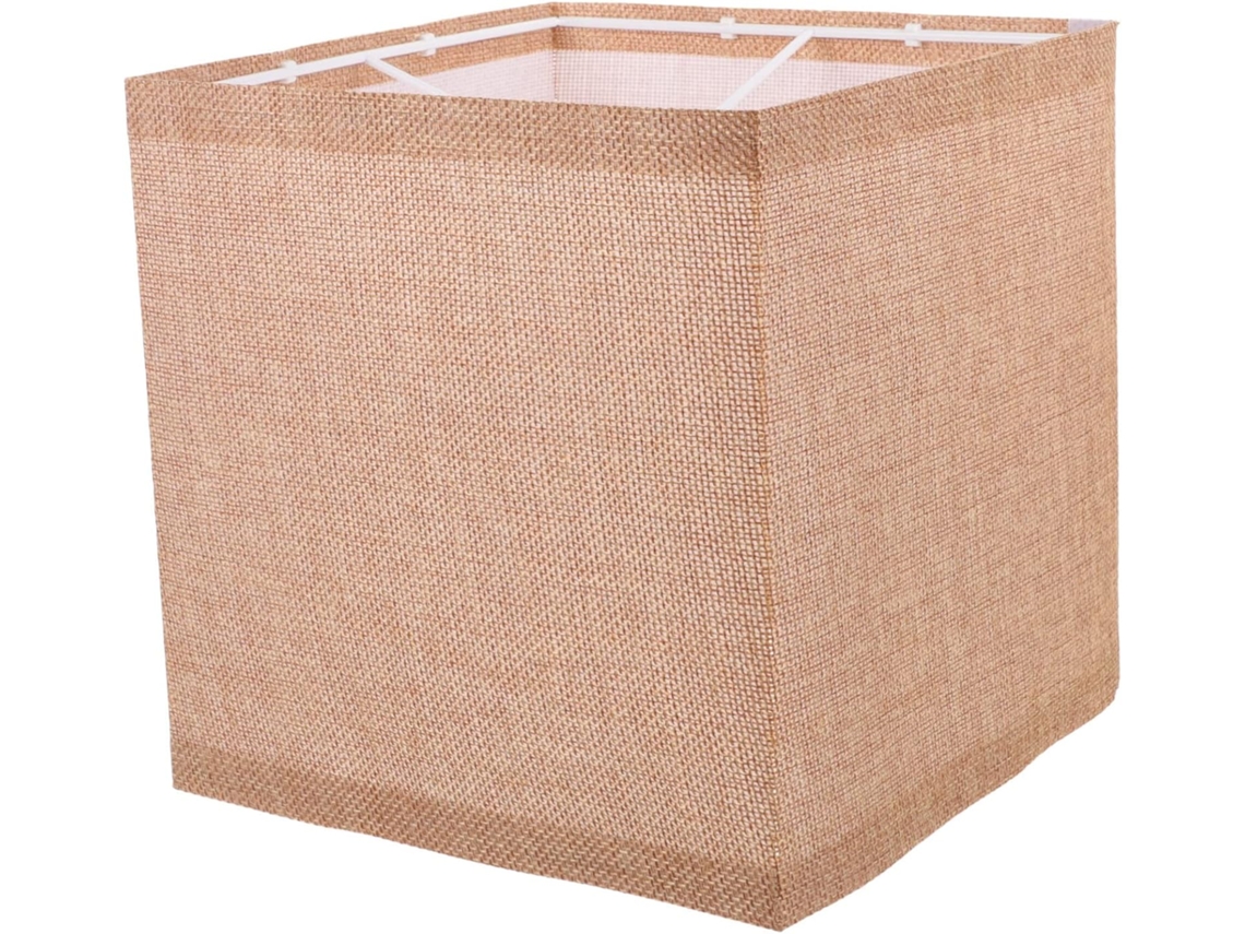Luminária de Mesa de Tecido E27 Cm 20x20 Cm para Sala de Estar SFUSHOS