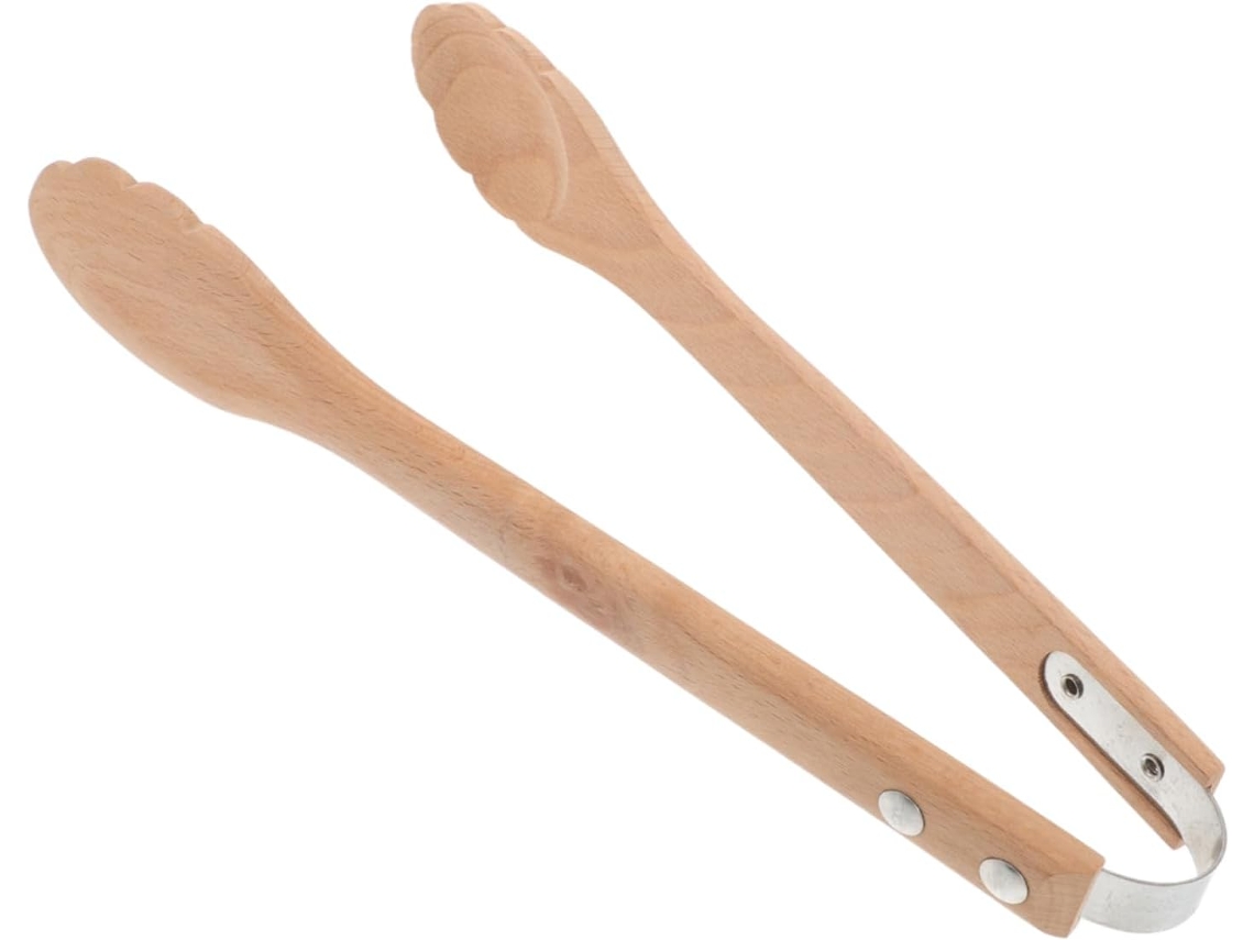 Pinça Para Alimentos Cabilock, Resistente Ao Calor Natural, Ideal Para Churrasco, Bife E Salada Acessório De Cozinha