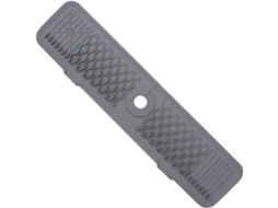 Tapete coletor Torneira de silicone, dobrável com compressão de 61 cm, design com ângulo de 5 graus e orifício.