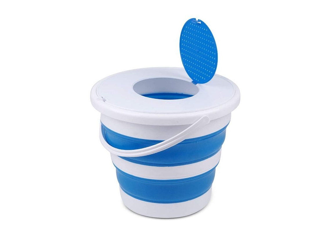 Nova Line balde Plegable Portátil, Novo Balde Colapsável Multifuncional para Camping