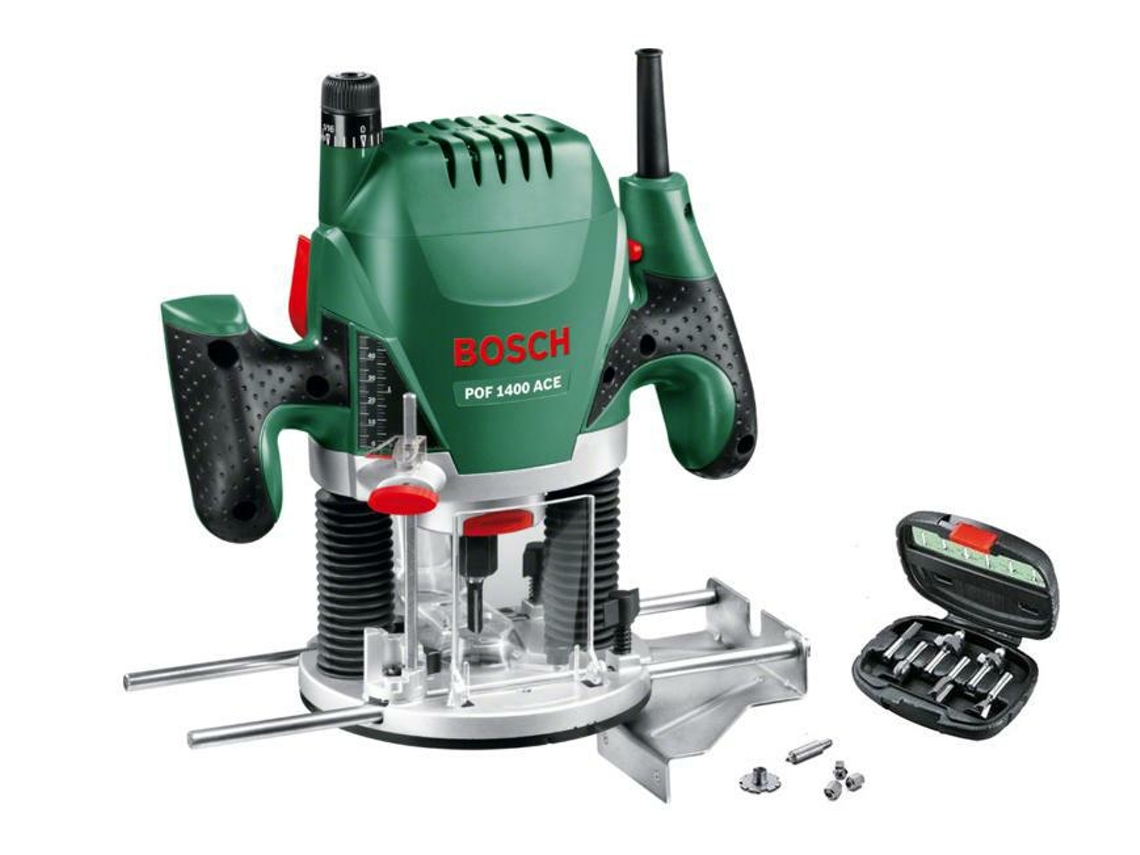 Roteador 1400w Pof 1400a Ce Mala Acessórios Bosch