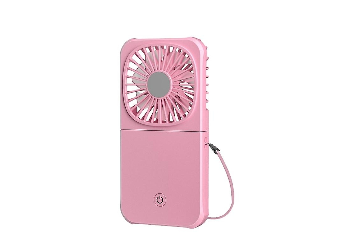 Ventoinhas Eletrônicas Mini De Mão 1800mah Com Suporte Para Celular, Alimentação Usb