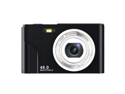 Câmera Digital Uhd 48mp Para Fotografia, Câmera De Vídeo Para Vlogs 1080p Com Tela De 2,4 Polegadas, Foco Automático (preta)