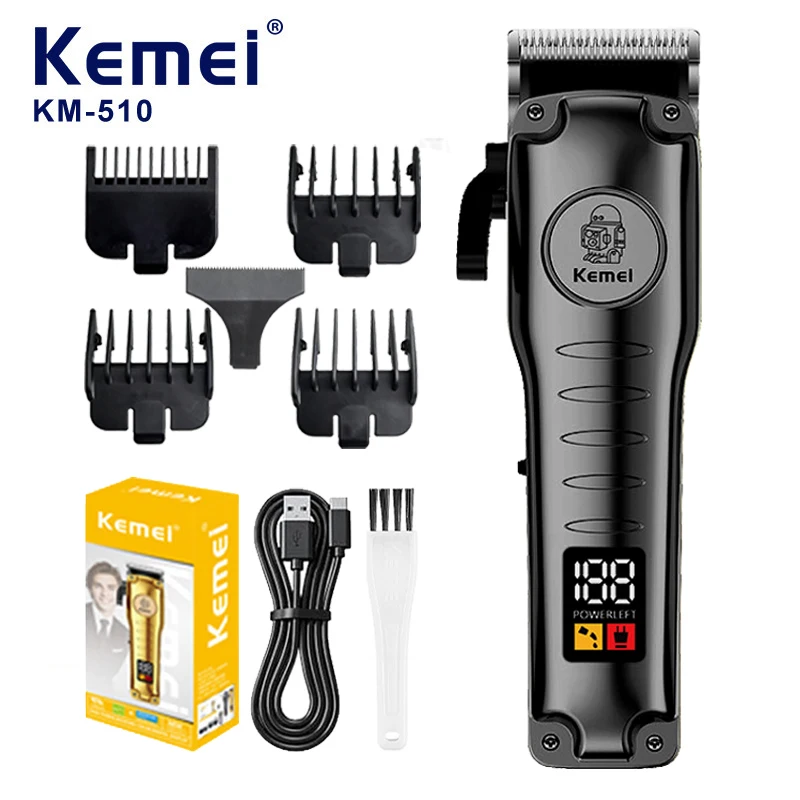 (preto) Máquina De Cortar Cabelo Elétrica Portátil Para Viagem, Aparador De Cabelo Pequeno E Recarregável Sem Fio, Lâmina De Corte