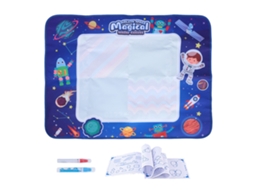 Walshlxq lienzo de Água para Crianças Grande Reutilizável Lavável para Aprendizagem Precoce em Casa e Ao Ar Livre