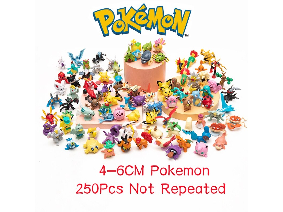 Figura GAATPOT 10-50Pcs Pokemon 4-6Cm Not Repeating Dolls Anime Cartoon Pikachu Figures Cute Pet Action Model Collect Toy Kids Birthday Gifts
