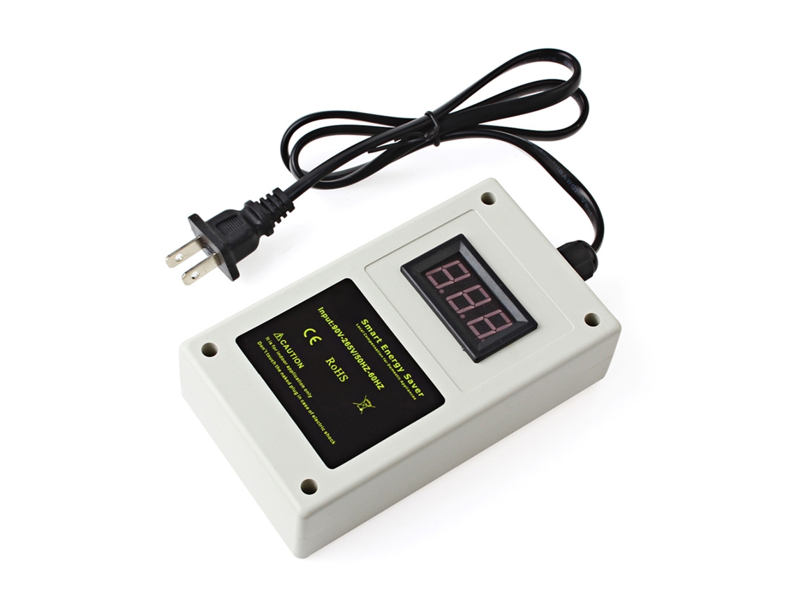 Economizador de Energia Primerox, Inteligente, para Casa, Dispositivo de Economia de Eletricidade, LED Branco