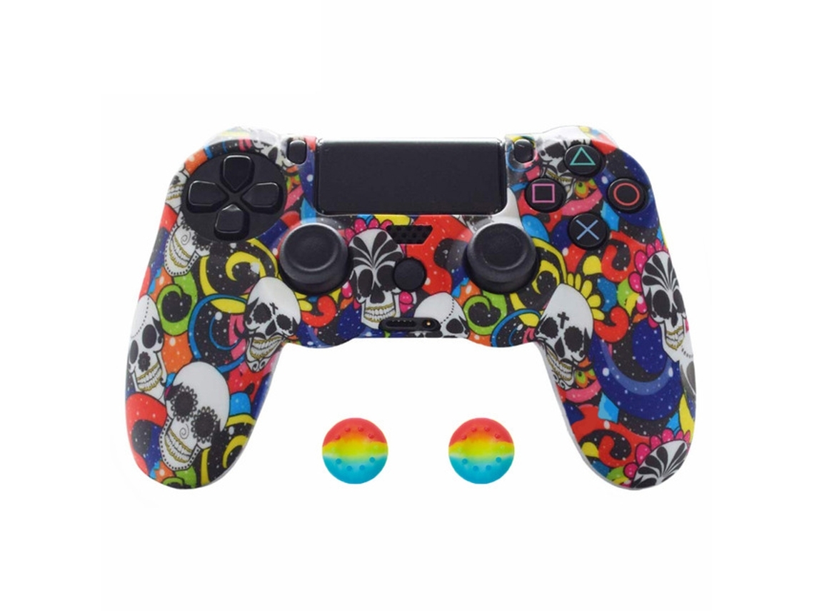 Capa Para Comando Ps4 Multicor
