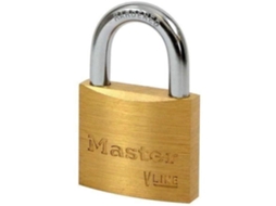 Cadeado de latão Master Lock de 40 mm, argola de 22 mm