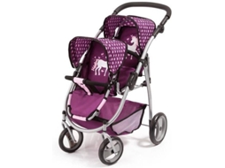 Carrinho de Bonecas BAYER Unicórnio Roxo