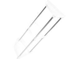 Prateleira De Canto Triangular 3 Níveis Para Banheiro Alipis, Ideal Para Organizar Cosméticos Na Bancada
