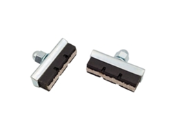 Pastilhas Freio Completa Sport 40 Mm 2 Unidades Prateadomvtek