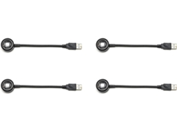Projetor De Luz Noturna Usb Com 4 Leds, Efeito Pôr Do Sol, Decoração