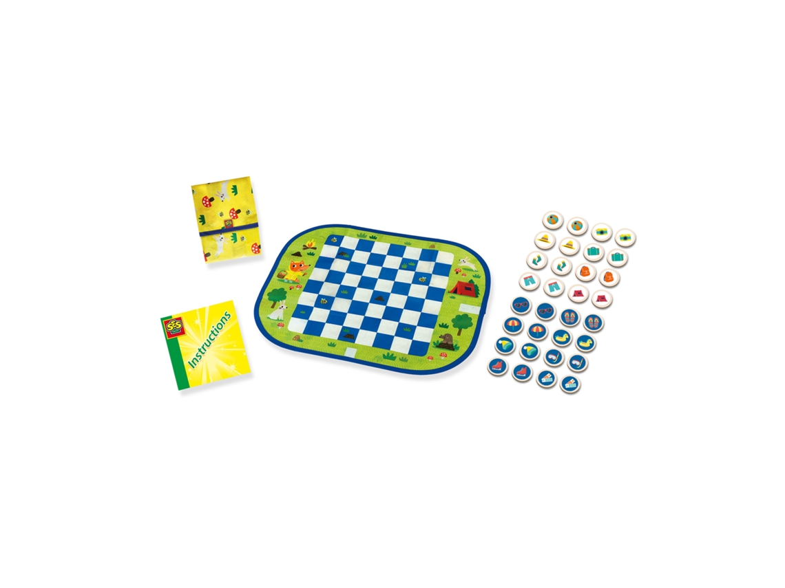 Jogo Infantil SES Jogos de Viagem Wrap & Go Outdoor 02237 (Idade Mínima  Recomendada: 4 Anos) 