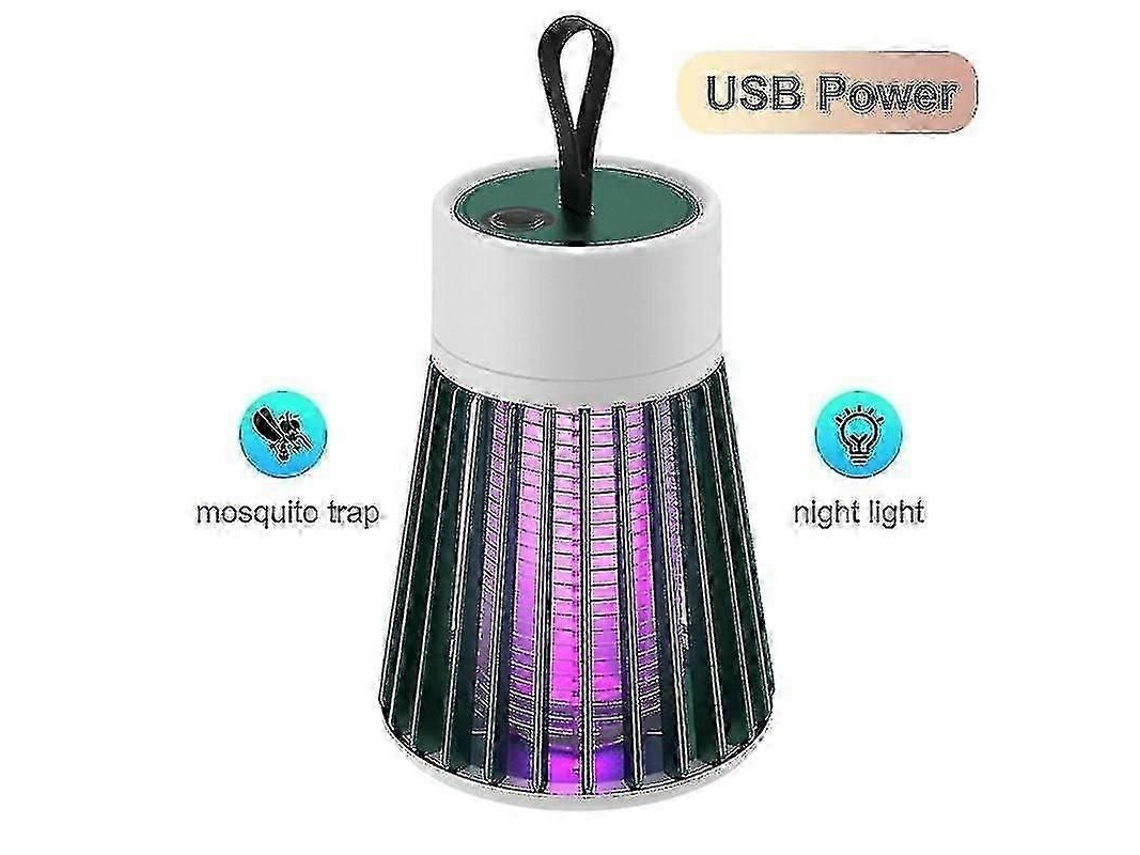 Choque Elétrico Bug Zapper Mosquito Killer Lâmpada Repelente Luz Uv Anti