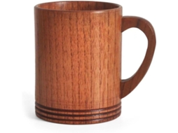 Canecas De Cerveja Artesanais De Madeira Com Alças, Para Camping E Viagens, Sem Tampa, Para Bebidas, Café, Uso