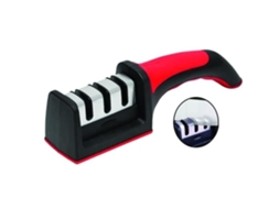 Afiador De Facas Easy Sharp 3 Estágios Para Cozinha Resultados Profissionais/design Ergonômico Pedra Cerâmica/carboneto Aquaforge