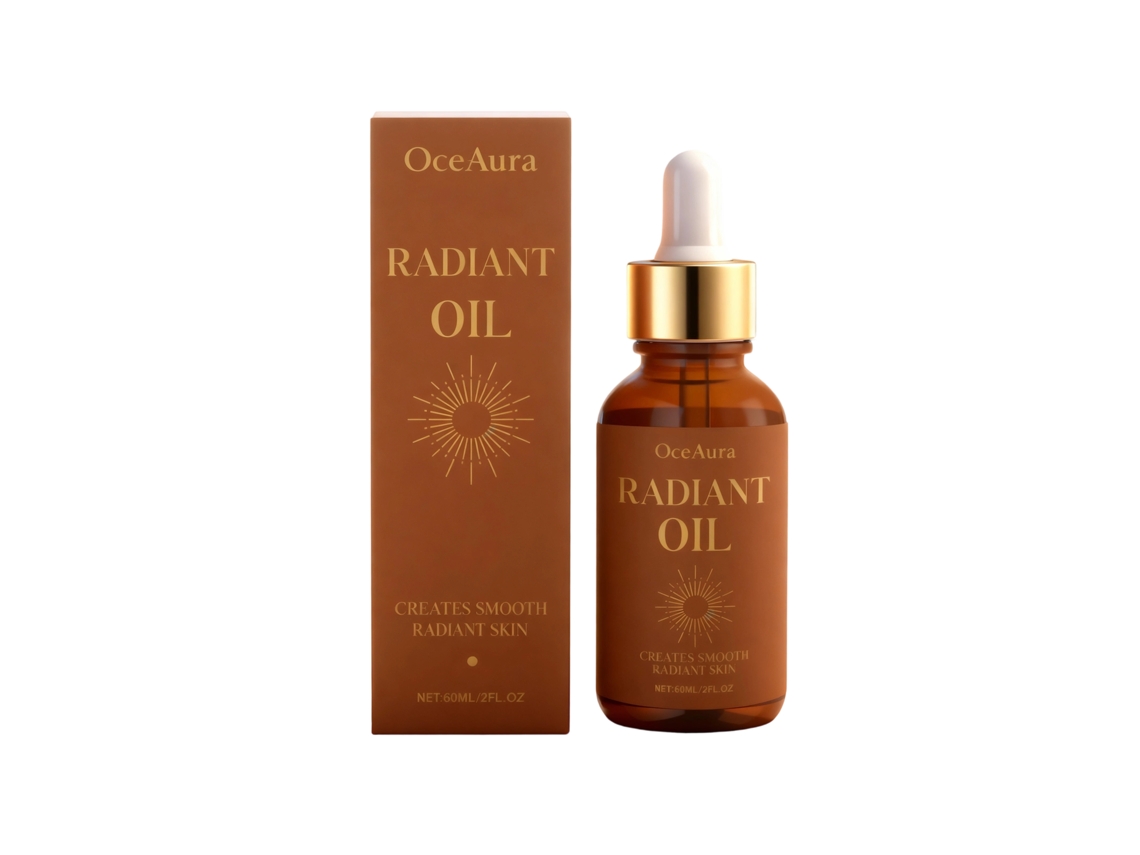 Óleo Corporal Oceaura da LAXISCREED: para Nutrir e Uniformizar a Pele com Brilho