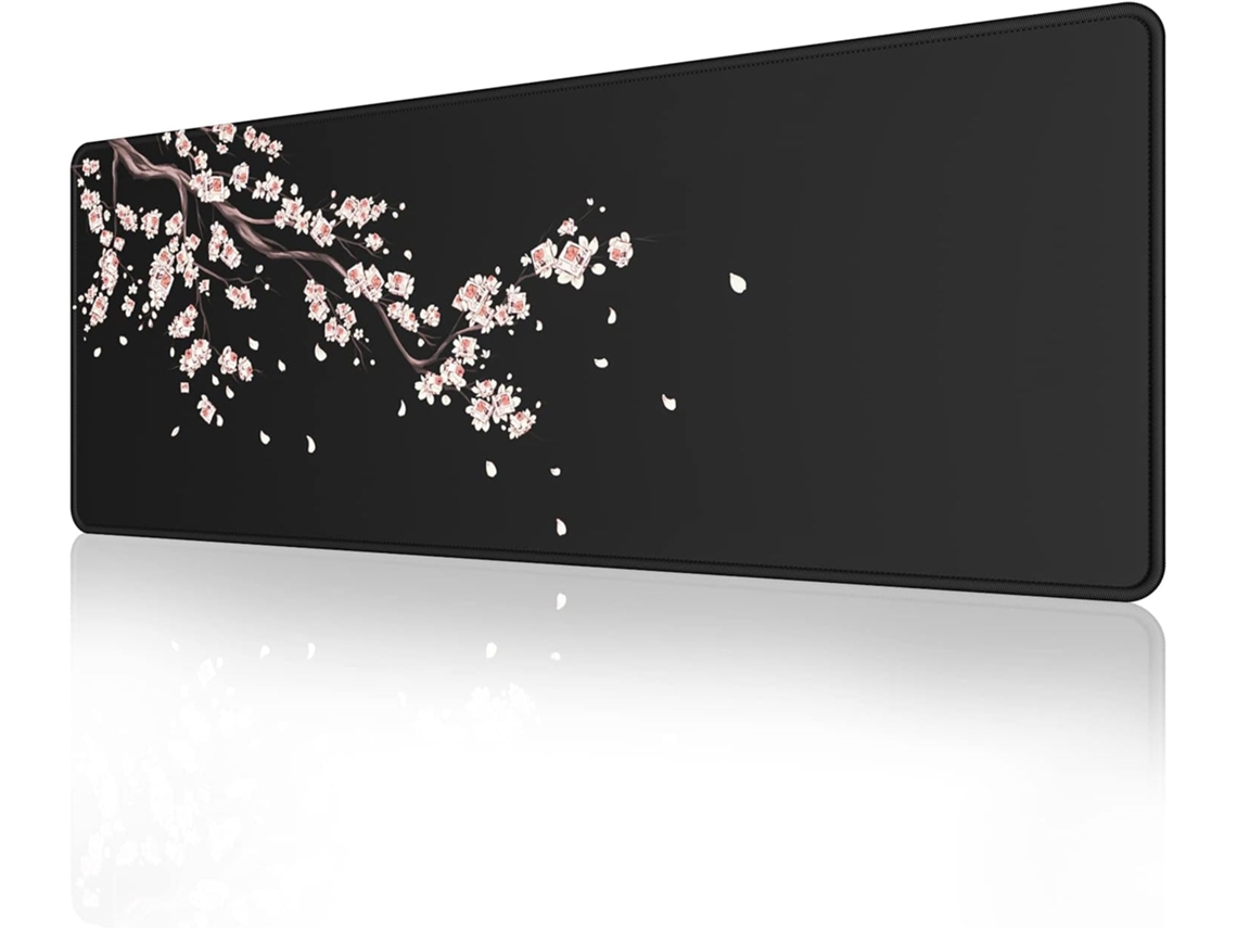 Mousepad Gamer Amplo Mousepad Com Bordas Costuradas E Base De Borracha Antiderrapante. Brilvibera (800 × 300 × 3 Mm)