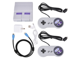 Console Portátil Retro Com 2 Controles E 360 Jogos Clássicos