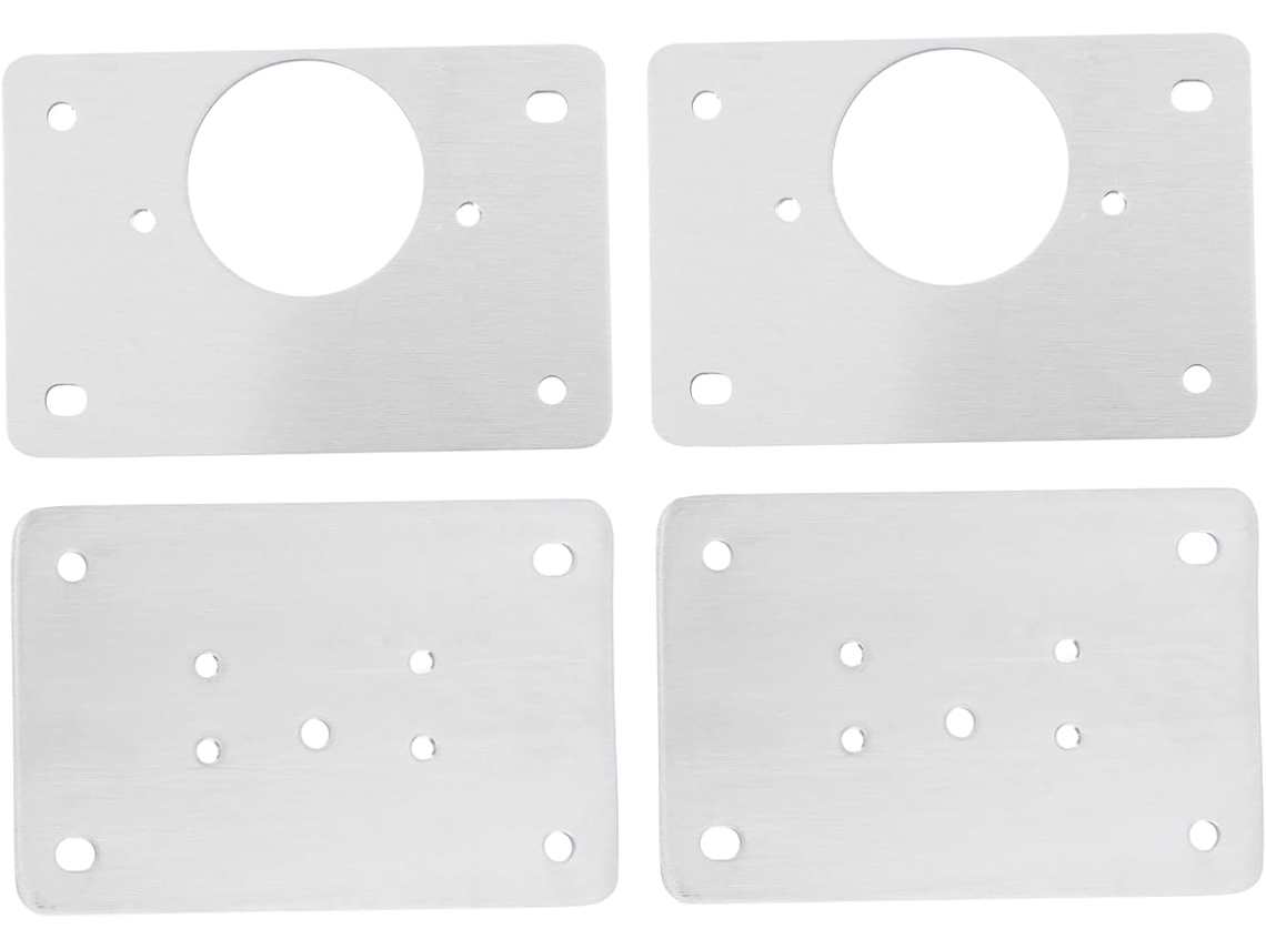Conjunto De 4 Placas Reparo Em Aço Para Móveis E Cozinhas Ideal