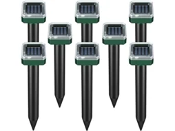 Kit Com 8 Repelentes Solares Para Cobras E Roedores, Para Uso Externo. Gokoco