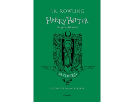 Livro Harry Potter I La Pedra Filosofal (Slytherin) Td de J.K. Rowling (Catalão)