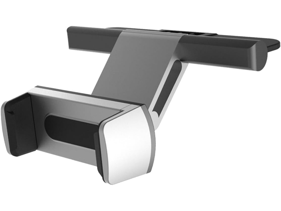 Suporte Para Celular Veicular Com Encaixe Para Cd, Ajustável Em Abs.